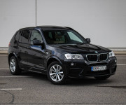 BMW X3 xDrive 20D 135kW A/T M packet, Kamera, Panorama, el. ťažné