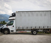 Fiat Ducato Podvozok 2,3 diesel, Slovenské, 10 paleťák, nadstavba PONY, webasto, vzduch