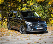 Mercedes-Benz V trieda V250d 4matic AMG, webasto, distronic, chladnička, odvetrávanie, ťažné, 3