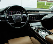 Audi A8 55 3.0 TFSI V6 MHEV Quattro Tiptronic Black, Soft-close,HUD, Webasto