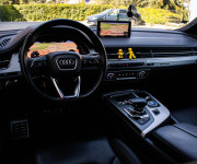Audi SQ7 Matrix, Webasto, Head-UP, asistenti, 360° kamera, Nočné videnie, Nové 143 000€