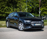 Audi E-tron 55 300kW, v záruke, Vzduchový podvozok, dojazd až 500km