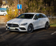 Mercedes-Benz CLA Shooting Brake 250e SB AMG, Burmester, Ambient, Servis grátis, Slovenské