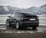 Tesla Model X 90D Ludicrous 700PS 7 miest, Free Supercharger SC01, SOH 98%, CCS adaptér