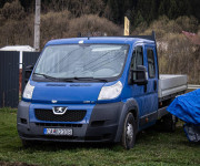 Peugeot Boxer 3.0 HDI Valník, L3H1 korba 3 metre, 7 miestne