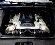 Porsche Cayenne Turbo 4.8 V8, akrapovič výfuky, R23, po GO motora