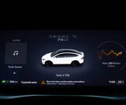Tesla Model X 75D free supercharger, EAP, 6 miestna verzia, vyservisovaný podvozok, CCS ad.