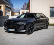 BMW Rad 7 740d xDrive M Pro, Merino Tartufo, TV, Massage, Crystal, Sky Lounge, Carbon, TOP