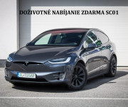 Tesla Model X 90D Premium 7-miestne, Free Supercharger SC01, Carbon, ťažné, odpočet DPH