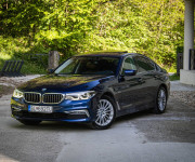 BMW Rad 5 520d xDrive G30, Luxury Line, LED svetlá, remote control, Cognac dakota interiér