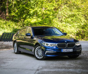 BMW Rad 5 520d xDrive G30, Luxury Line, LED svetlá, remote control, Cognac dakota interiér