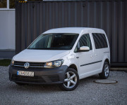 Volkswagen Caddy 2.0 TDI 75kW veľmi pekný stav, ťažné, nové brzdy, vymenené rozvody, ALU