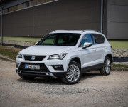 Seat Ateca 2.0 TDI 4drive DSG Xcellence, Webasto, 360°kamera, kessy, tažné, FULL LED