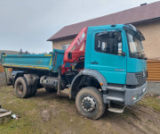 Mercedes Atego 1828 4x4 vyklapač +hyd. ruka