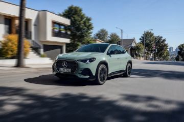 Obrázok galérie Mercedes GLA zjednocuje tvary elektrického a spaľovacieho modelu #7