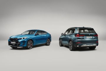 Obrázok galérie BMW X5 a X6 facelift: nová tvár, elektrifikácia a snowboard na prístrojovke #8