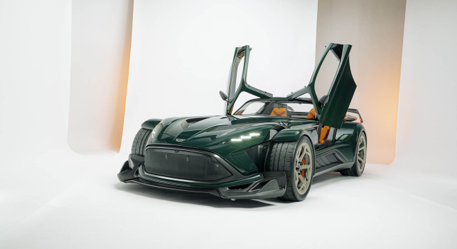 Najlepšie použitie koncernového päťvalca ukazuje Donkervoort P24 RS