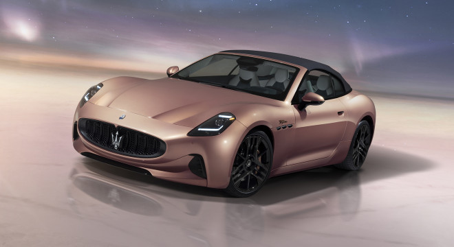 Elektromobil Maserati GranCabrio je lepšie ako Tesla Roadster