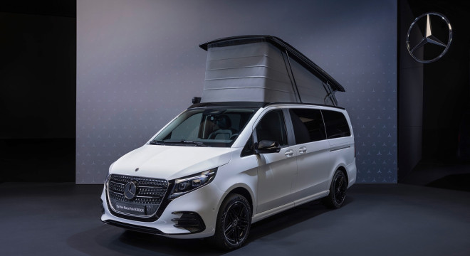 Mercedes-Benz triedy V Marco Polo zväčšuje priestor na spanie