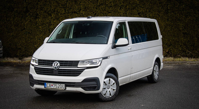 Volkswagen T6 Transporter LR 2.0 TDI 110kW, FULL LED, Manuál, Vyhrievané sedačky, 9 miest