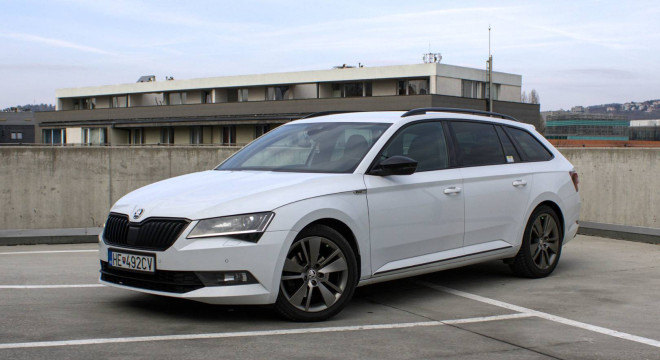 Škoda Superb Combi 2.0 TDI 190k 4x4 Sportline DSG EU6