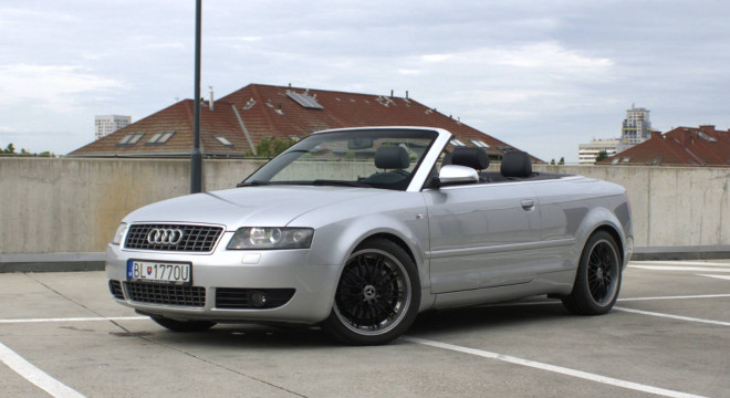 Audi A4 Cabriolet Cabrio, 1.8T 120kw, Benzín+LPG