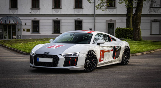 Audi R8 RWS 5.2 FSI V10 1 of 999 špeciálna edícia, polep, nové brzdy, karbón