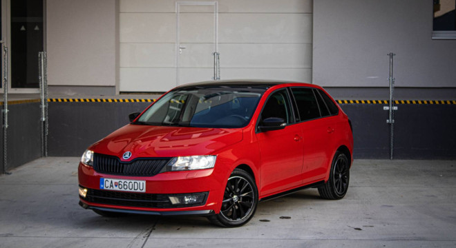 Škoda Rapid Spaceback SB 1.2 TSI DSG Monte Carlo, Slovenské, Pravidelne servisované