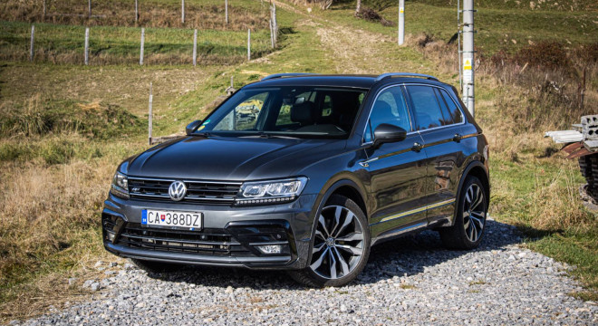 Volkswagen Tiguan R-line 2.0 TDI 140kW DSG 4Motion, Nelakované, Virtual cockpit, Keramika