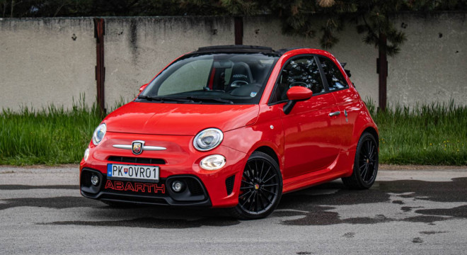 Abarth 595C 75th Anniversary Cabrio, Nové rozvody, Koža, Manual, Record Monza