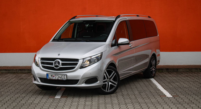 Mercedes-Benz V trieda 220D Lang 4x4, A/T, 8miest