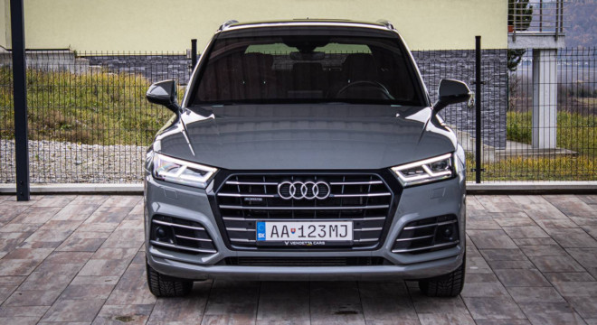 Audi Q5 50 TFSIe Sline Quattro PHEV, Vzduch, B&O sound, Záruka, nelakované, el. ťažné