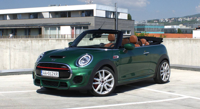 Mini John Cooper Works JCW Cabrio, 170kw, Automat AT8