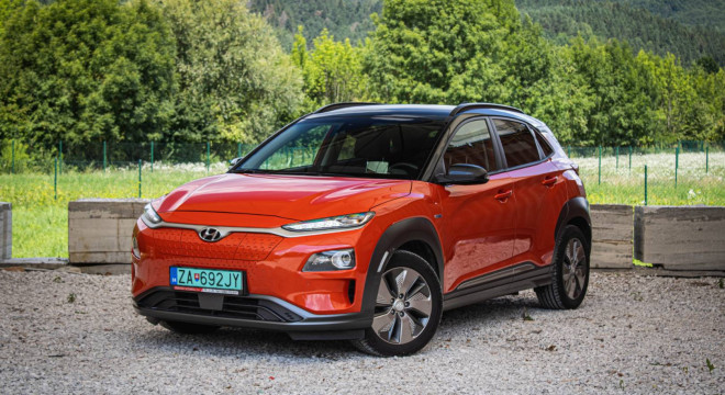 Hyundai Kona Electric 150, Slovenské, Plná výbava, Nelakované