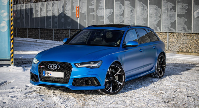 Audi RS6 Avant MTM 750 PS, Nelakovaná, Po veľkom servise motora, Milltek výfuk, Carbon