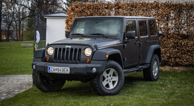 Jeep Wrangler 2.8 CRD Unlimited, 1. majiteľ, Slovenské, Nelakované, vo fólii