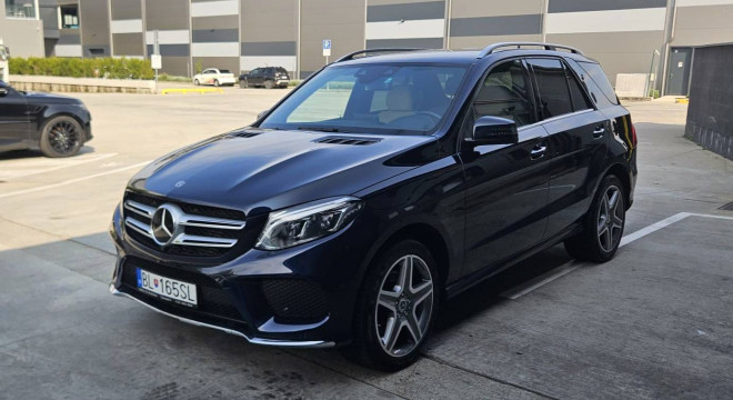 Mercedes-Benz GLE Trieda 350d, 190kw, AT9, 4-matic, AMG paket