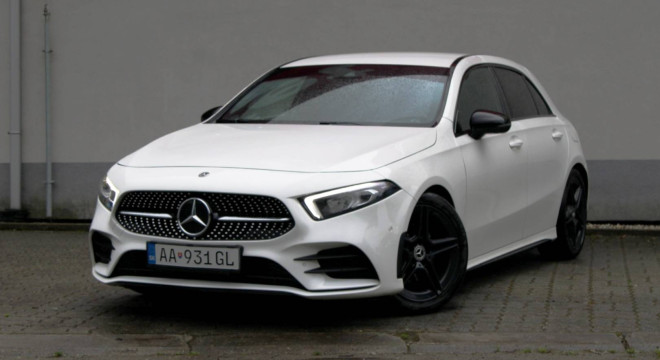 Mercedes-Benz A trieda 180 /T, 100kW, A7, AMG Line
