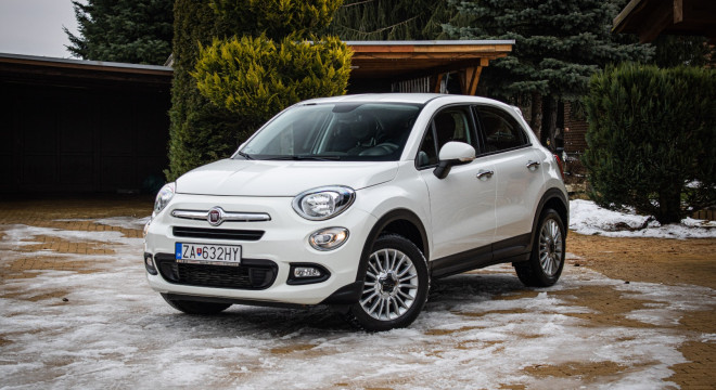 Fiat 500X 1.4 MultiAir Lounge, úplná história, vyhrievaný volant aj sedadlá, DPH