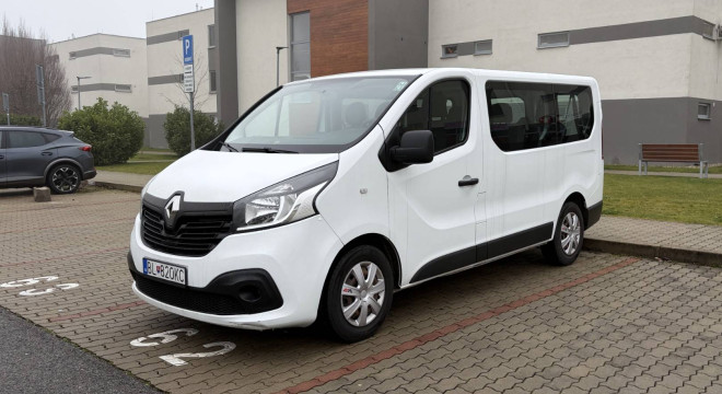 Renault Trafic 1.6 DCI, 66kw, MT6, 9 miestny, Odpočet DPH