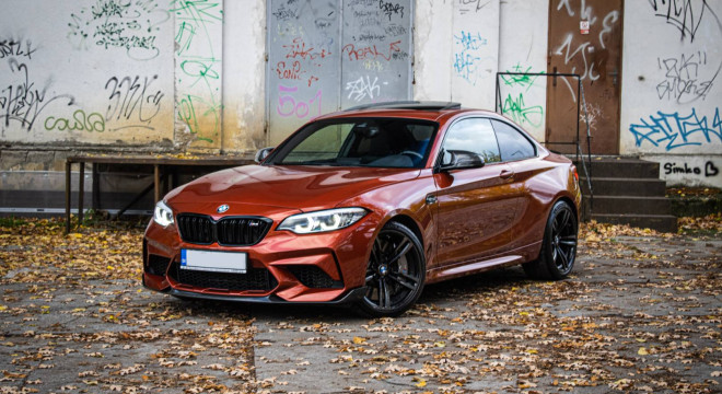 BMW M2 Competition DCT M track, Carbon, Akrapovič, Po servise (rozvody, ložiská) DPH