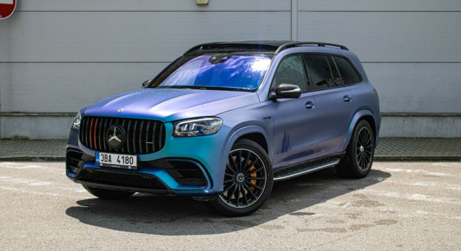 Mercedes-Benz GLS 63S 7m, Akrapovič, Fólia, Keramické brzdy, Soft Close, Masáž