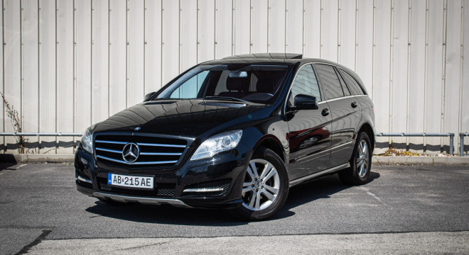 R 350 CDI 4Matic 7 miestne, vzduch, kamera, po rozvodoch, Strešné okno, DPH