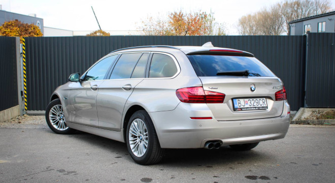 BMW Rad 5 Touring 5 520d xDrive A/T, 140kW, A8, SR vozidlo, Pôvodný lak, Zimné komlety