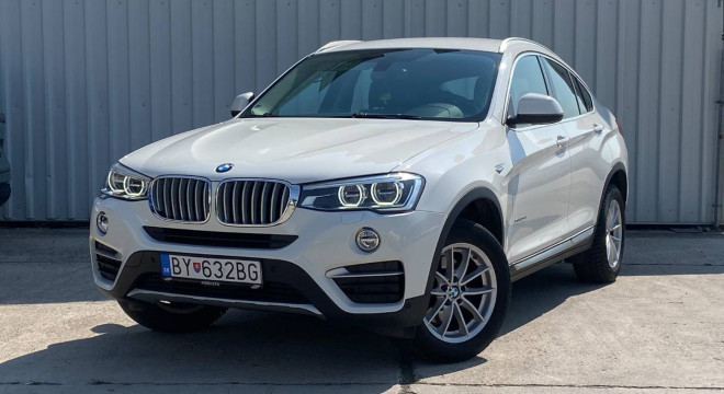 BMW X4 xDrive20d A/T, 140kW, A8, 5d.