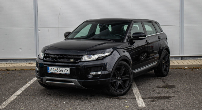 Range Rover Evoque A/T 140kW, 4x4, Koža, Vyhr. volant, Meridian