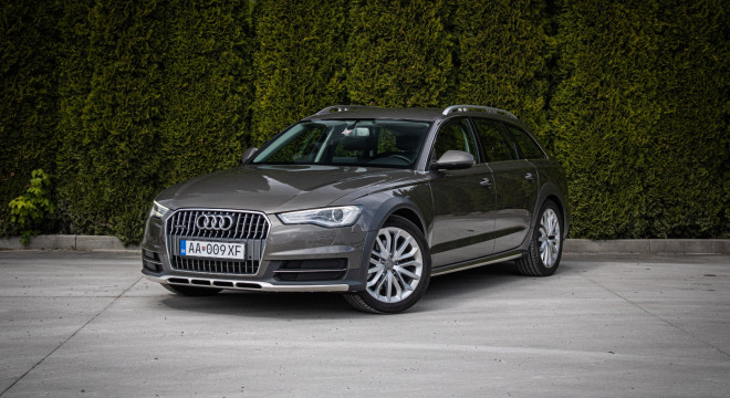Audi A6 Allroad 3.0 TDI V6 Quattro, Webasto, zdvihnutý tlak oleja, Alcantara, 2X Alu