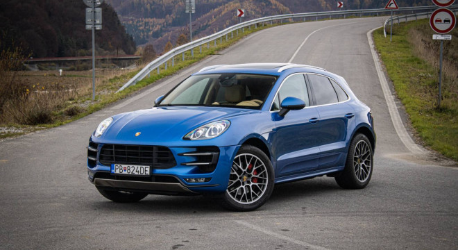 Porsche Macan Turbo PDK, Sport Chrono pack, Vzduchový podvozok, Panoráma, odpočet DPH