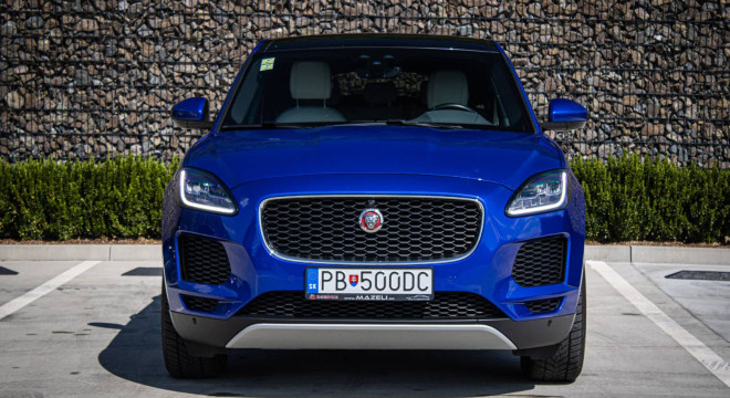 Jaguar E-Pace 2.0 I4 180k S AWD A/T, Slovenské, 360°, Virtual Cockpit, čierny strop