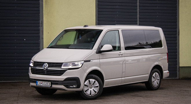 Volkswagen T6 Transporter 2.0 TDI CR 110kW, Nelakované, VW servis, LED svetlá, V záruke do 2/20